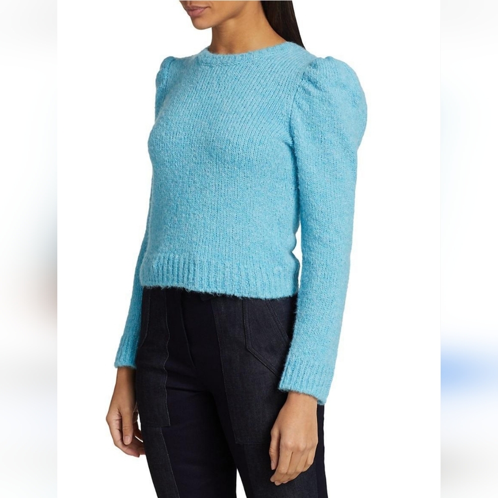 Derek Lam 10 Crosby Puff Sleeve Sweater Size XL